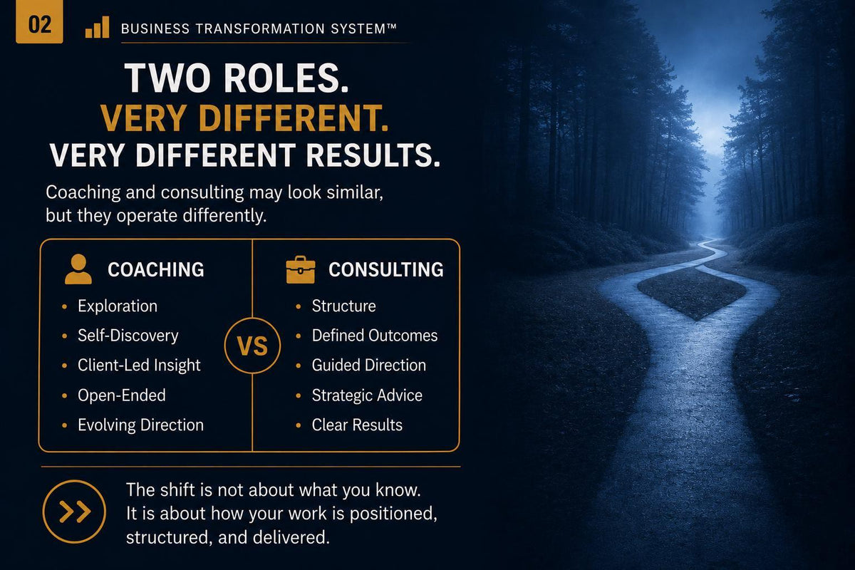 Coach to Consultant Readiness™ | Consulting Transition Advisory PDF | Advisor Positioning & Structure Tool | BTS™ Digital Download