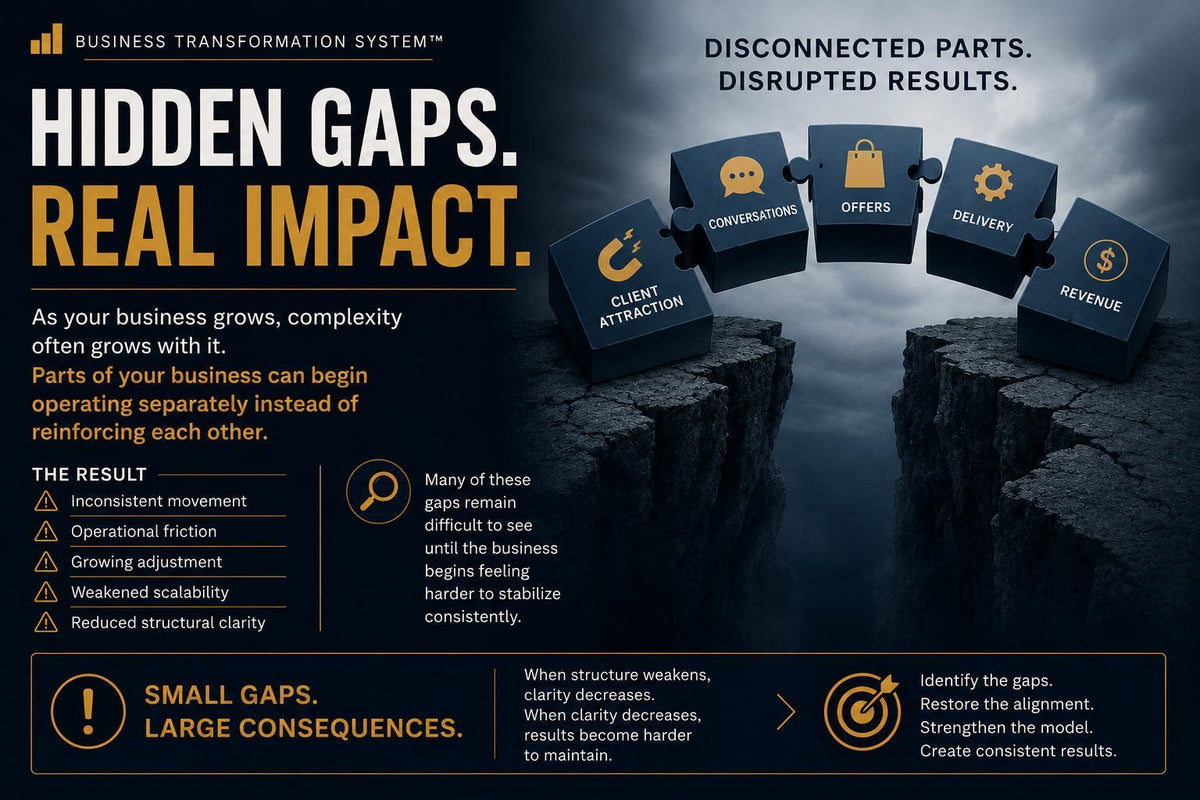 Business Model Gap Finder™ | Business Alignment Advisory PDF | Operational Structure Evaluation Tool | BTS™ Digital Download