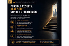 Coach to Consultant Readiness™ | Consulting Transition Advisory PDF | Advisor Positioning & Structure Tool | BTS™ Digital Download
